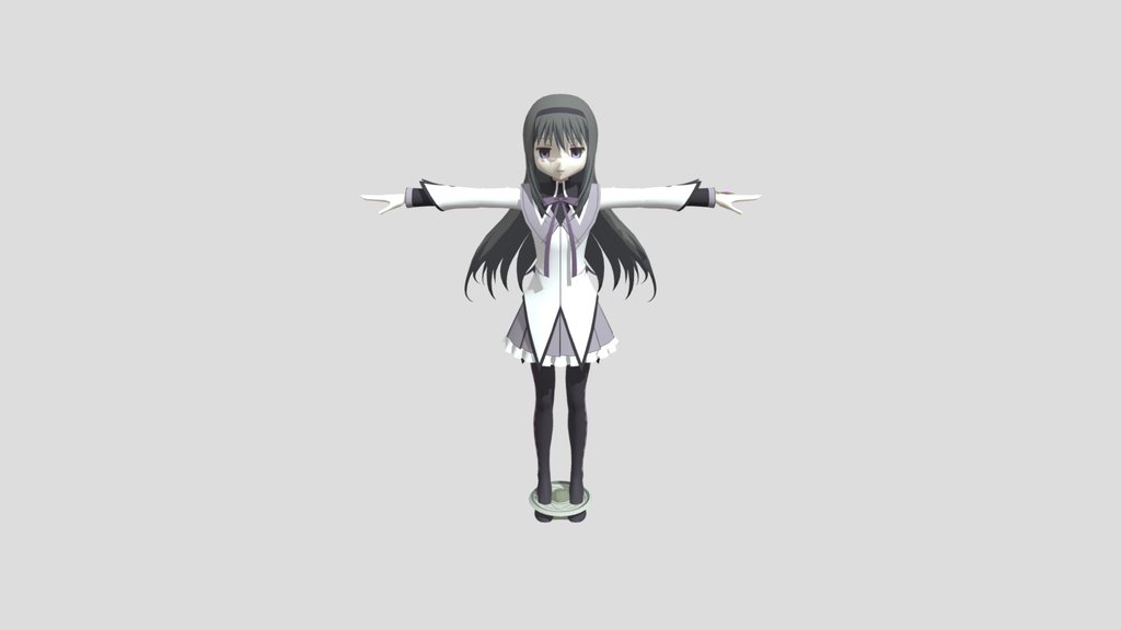 Homura-Puella Magi Madoka Magica_ Magia Exedra