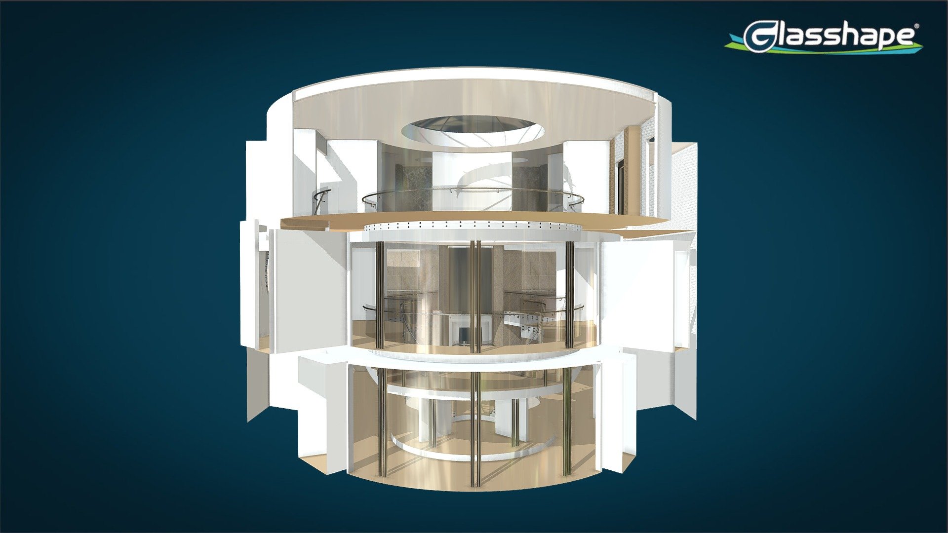 Private Residence - Spiral Staircase