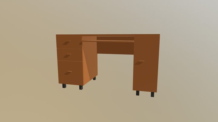 Quick Utility Table 3D Model