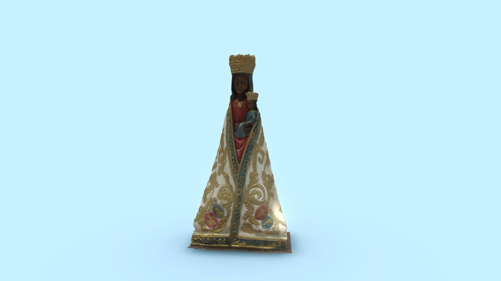 Statua Madonna Nera (Santa Maria)