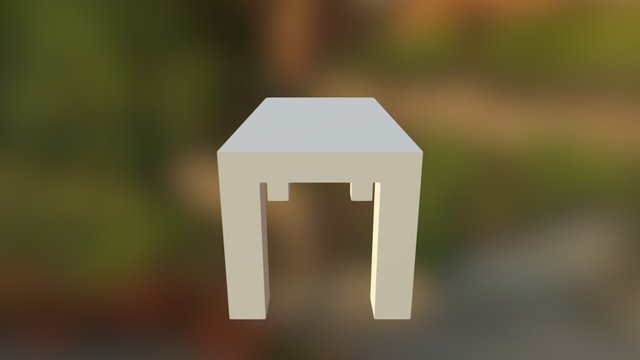Table Basse 3D Model