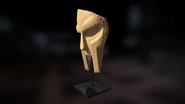 MF DOOM Stone Mask: "Operation Doomsday" 3D Model