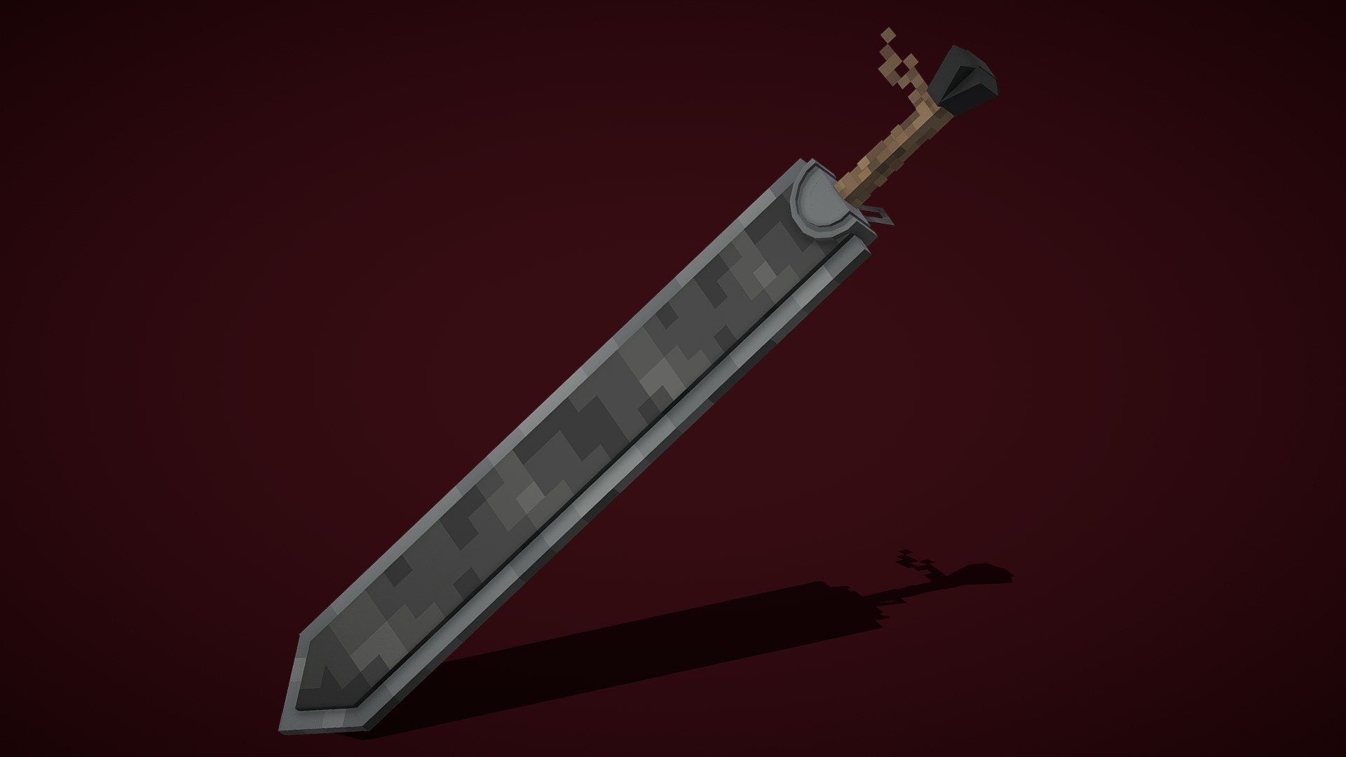 3D Printable Dragon-Slayer-Berserk by AlanLou