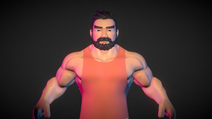 The Guy Figure base. 3D Model