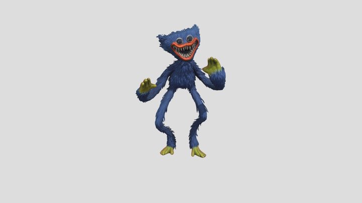 Huggy Wuggy 3D Model