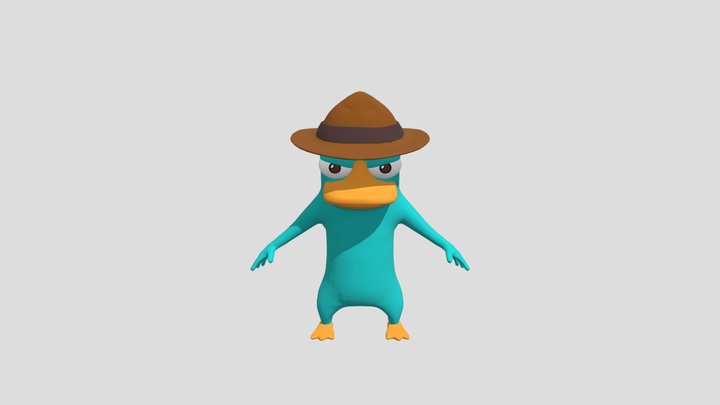 Perry the Platypus 3D Model