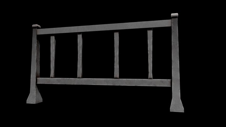 Metal fence, practice model. Yadira – Modello 3D gratuito STL