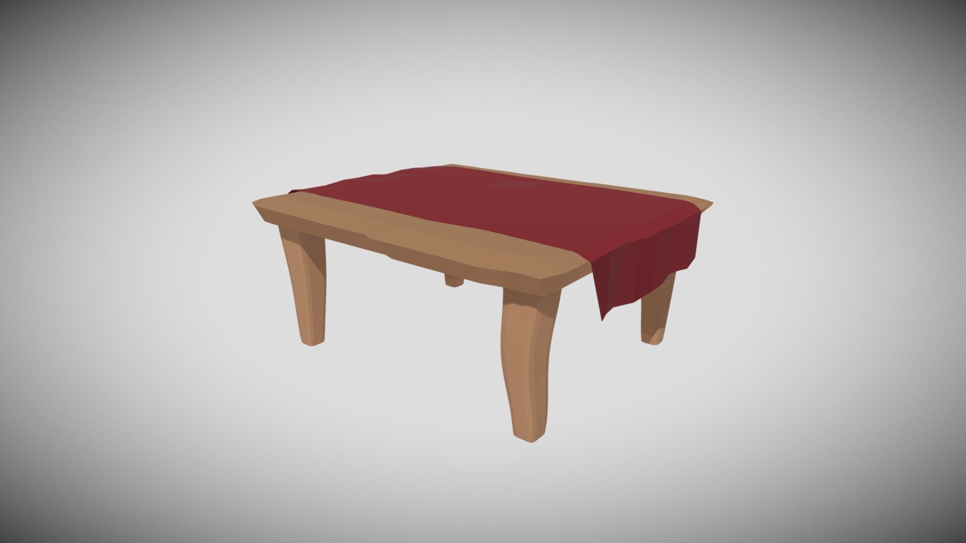 wooden table