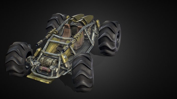 Jak_IV_SandShark_2024 3D Model