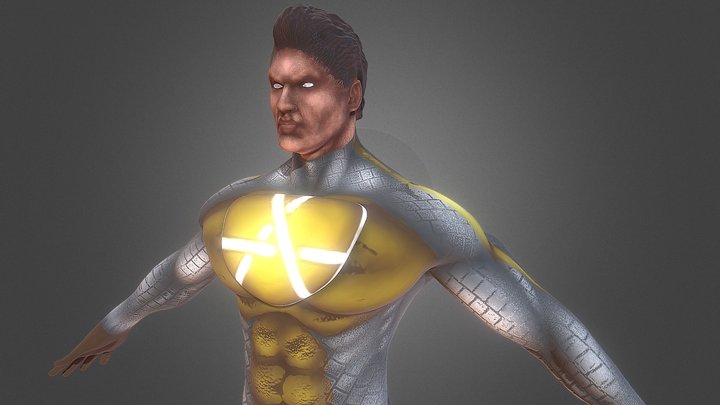 Superhero A 3D Model