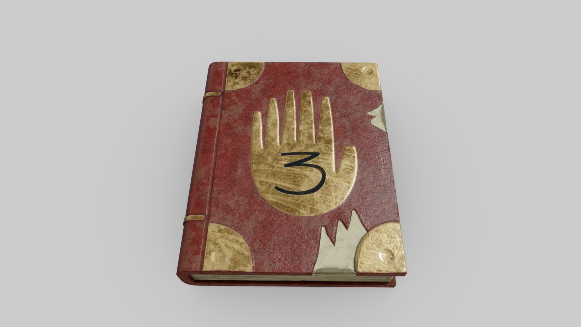 Gravity falls - Journal 3 - 3D model by redbloodpivot [b4c8df1] - Sketchfab