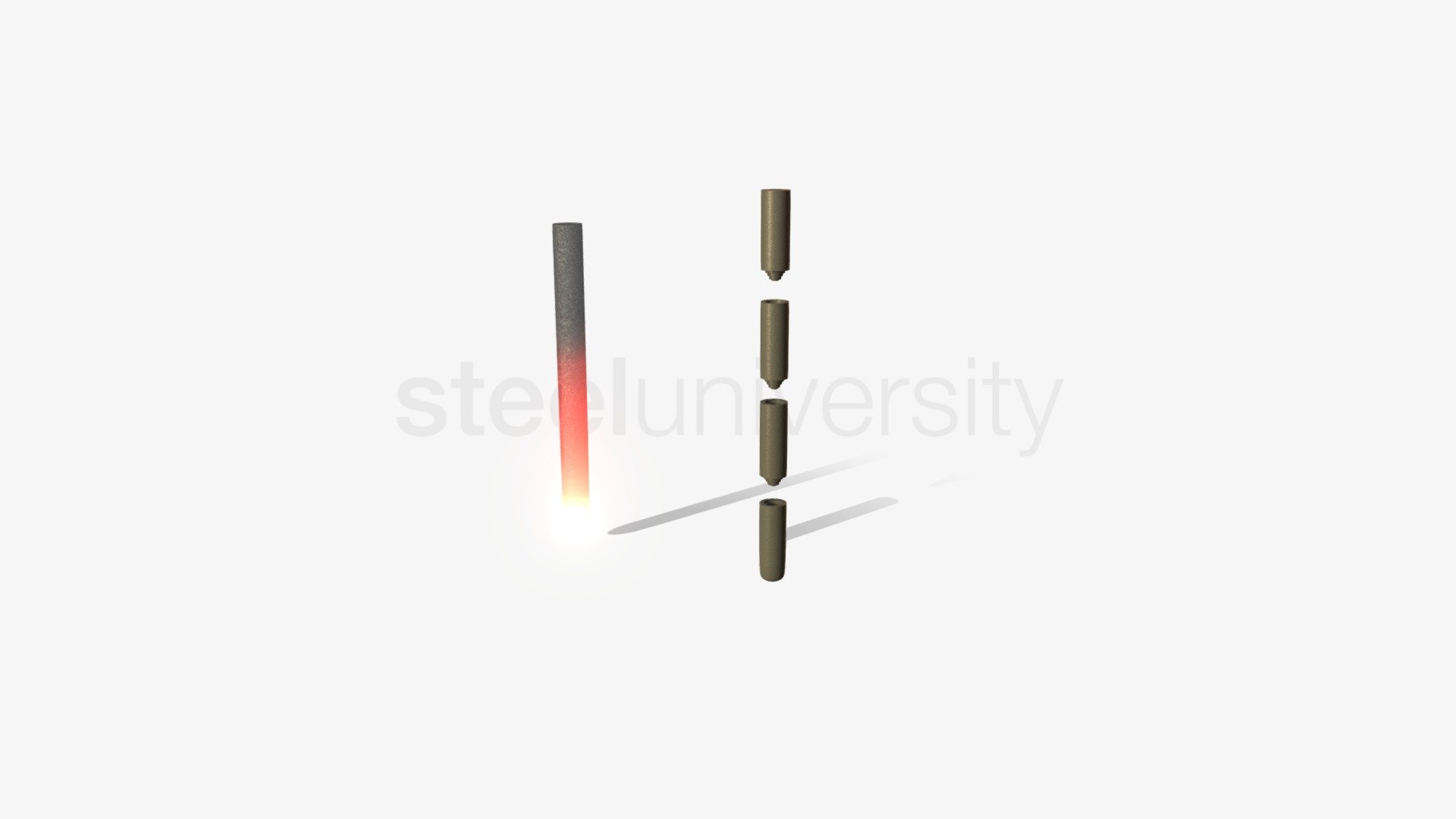 Графитовые электроды - 3D model by steeluniversity [b4c9913] - Sketchfab