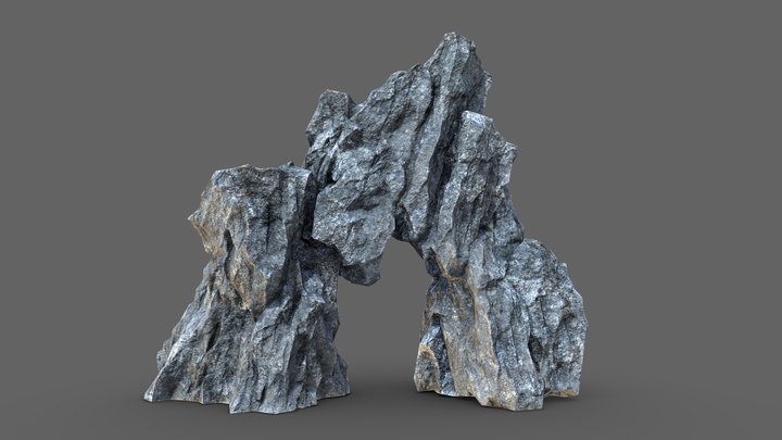 Rock 7-2 3D Model