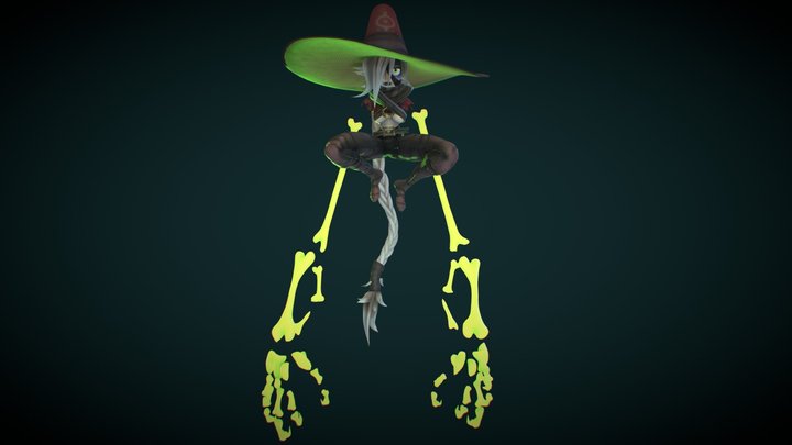 the necromancer 3D Model