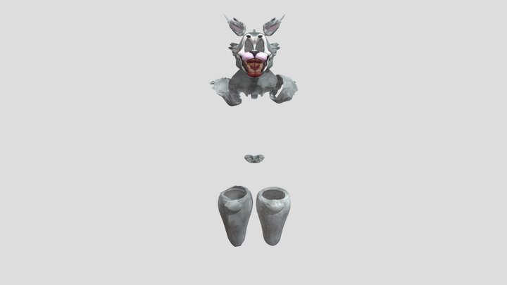 The mangle Jrs Parts 3D Model