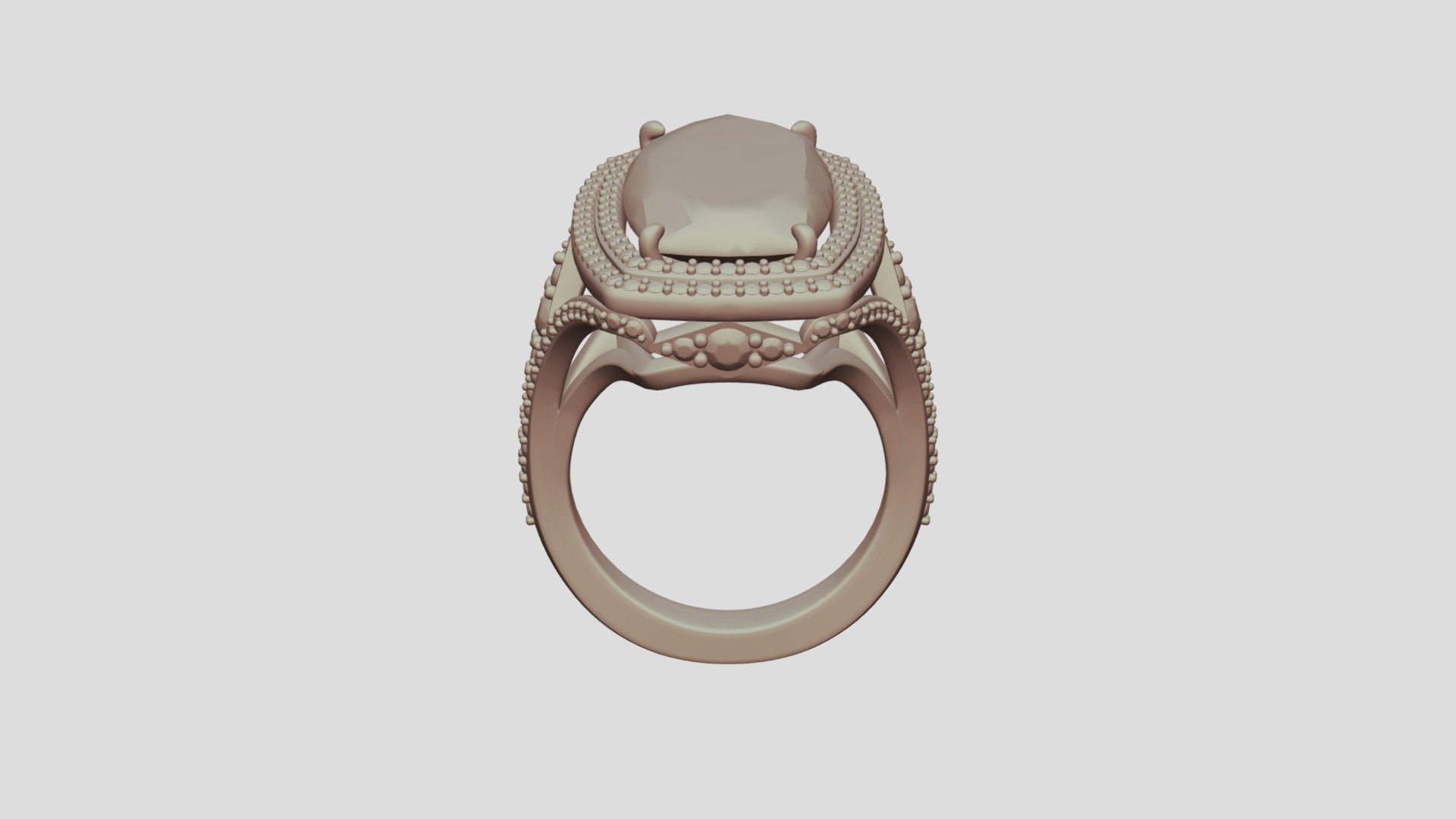 Large Rec Dble Halo