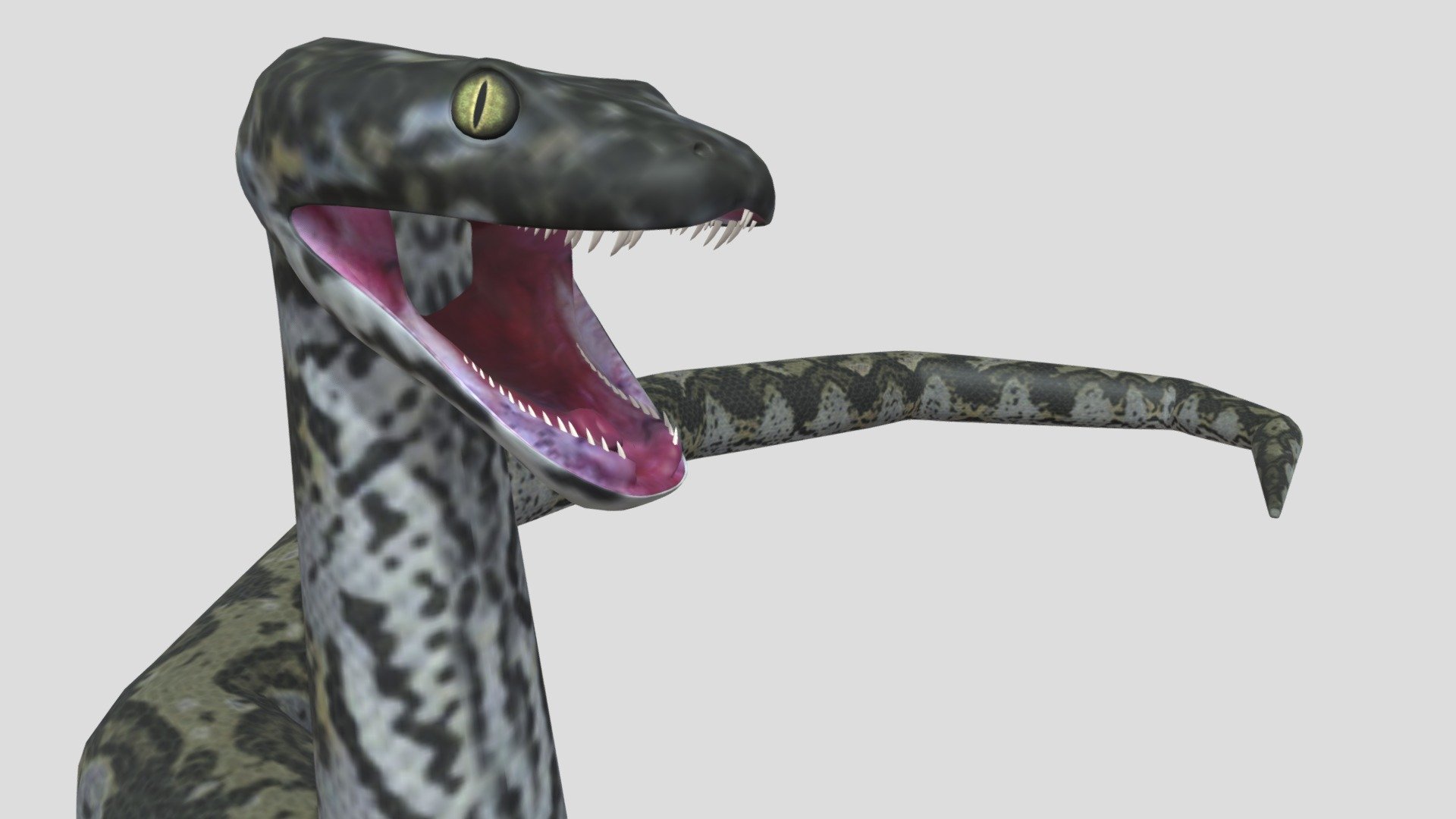 Titanoboa - Download Free 3D Model By Seth The Yutyrannus ...