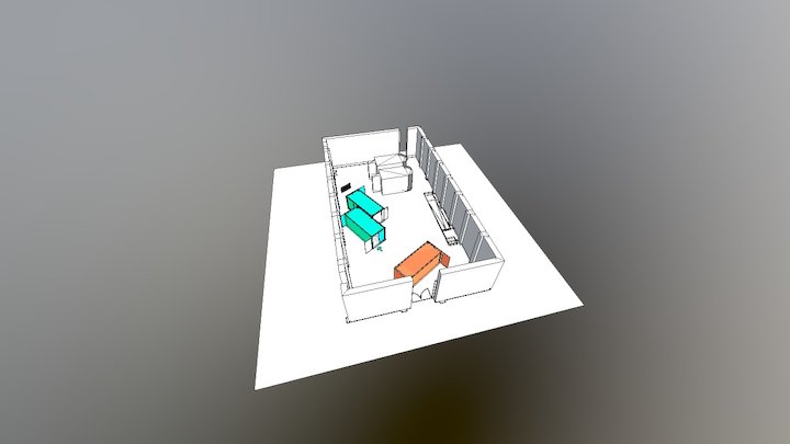 Science Work Lazer Spaces 3D Model