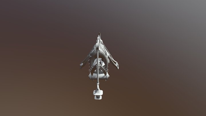 Updated Anglerfish Submarine 3D Model