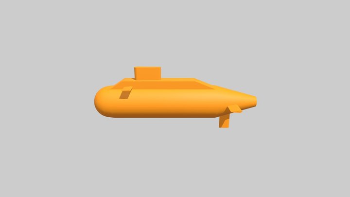 Submarine 3D Model