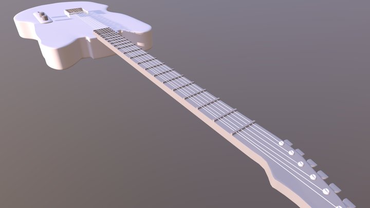 Guitar2 3D Model