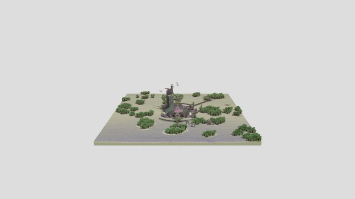 Scarif 3D Model