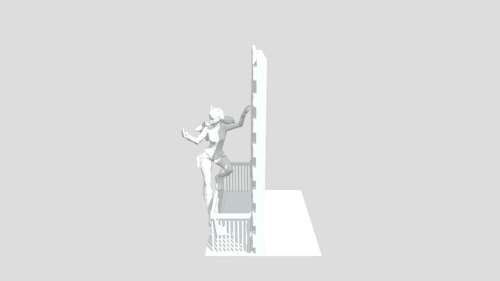 BatgirlPrint 3D Model