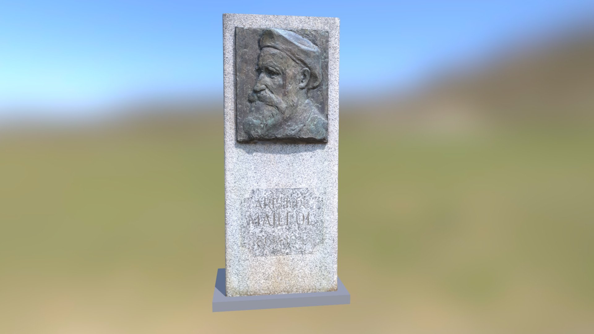 Stèle à Aristide Maillol