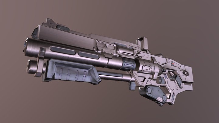 BandyTech Shotgun 3D Model