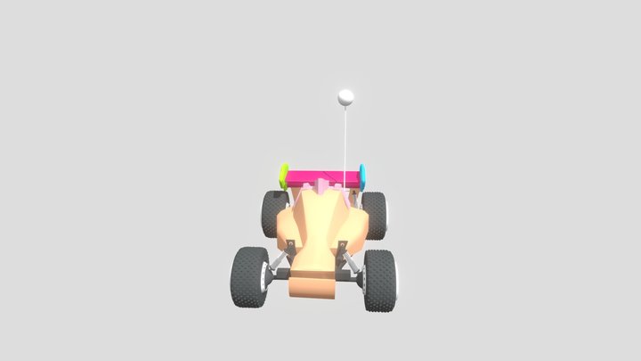 RC CAR 3D Model