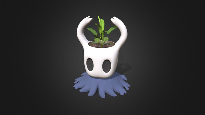 Hollow Knight Flowerpot - 3D Print 3D Model