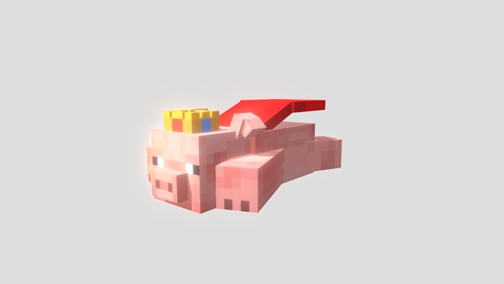 Pig With Crown - Download Free 3D model by BBonLLo (@BBonLLo