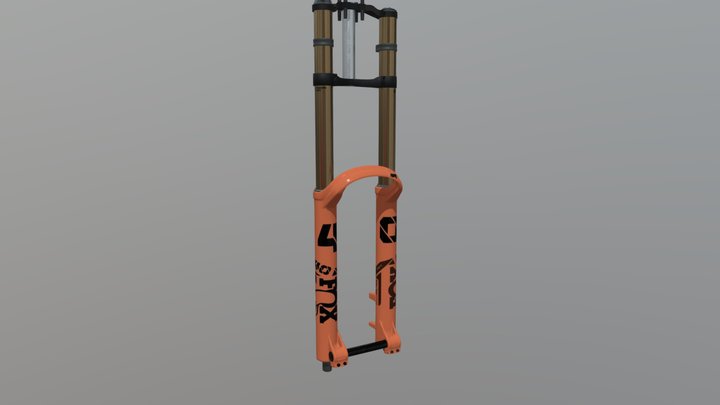 fork fox 40 montain bike 3D Model