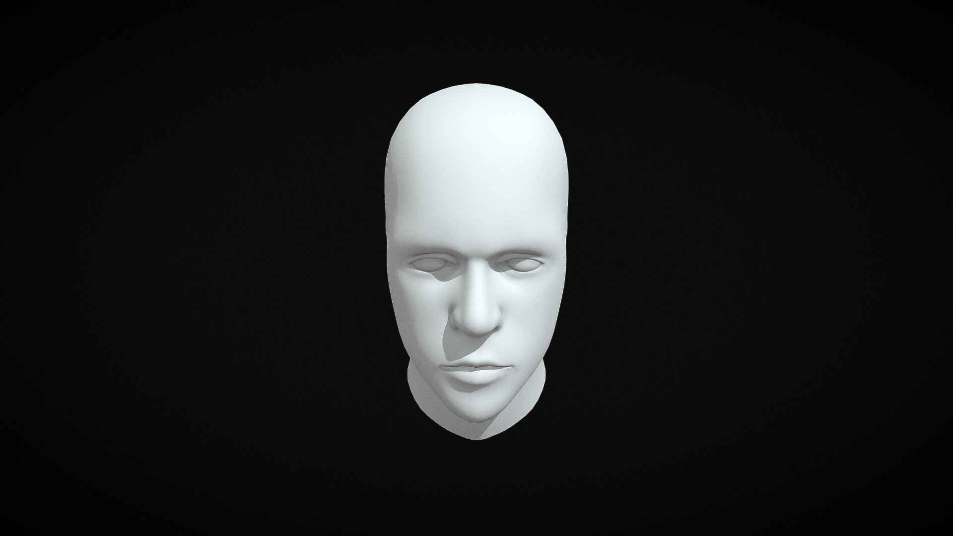 MaleHead - 3D model by OldRepublic [b4d1f1f] - Sketchfab