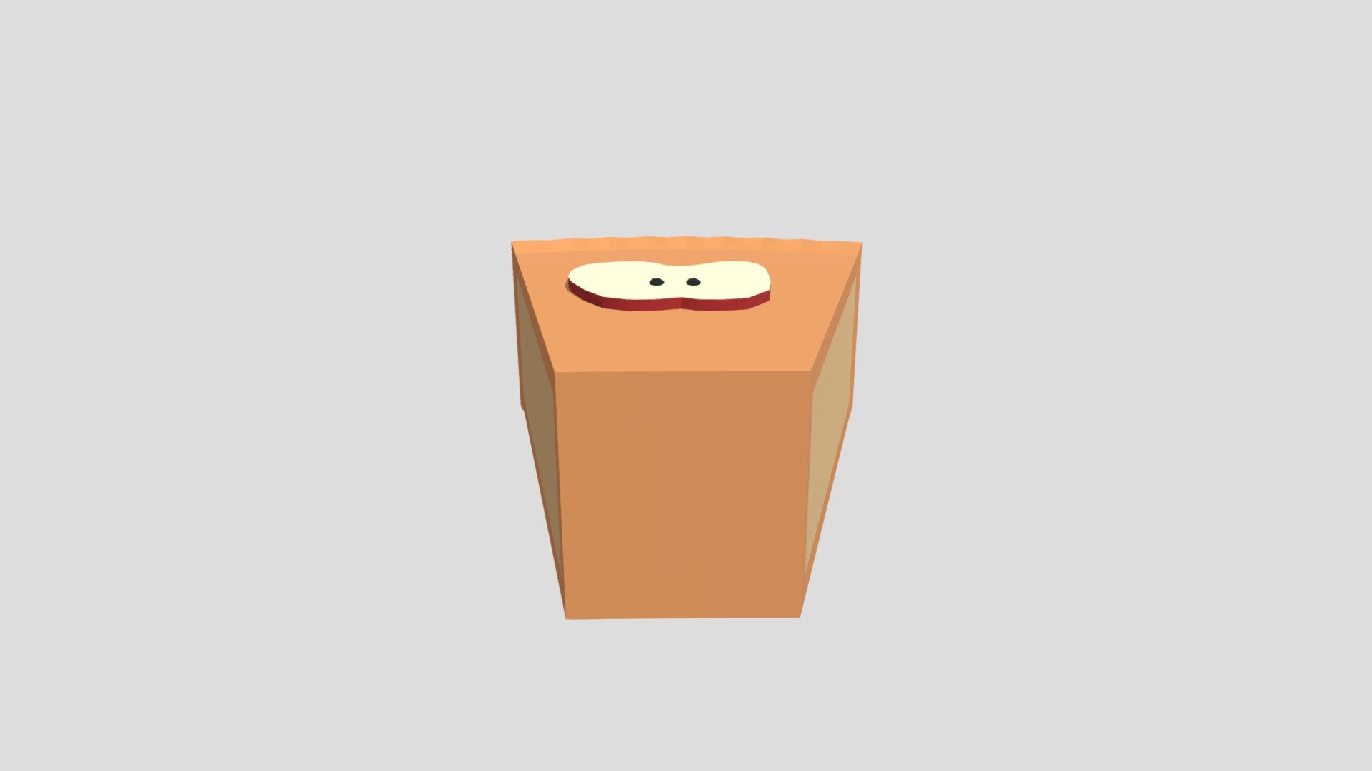 Slice of apple pie from Poly by Google