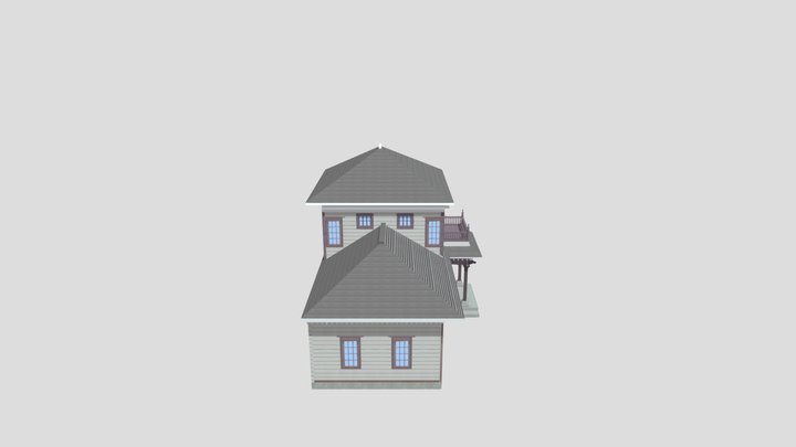 小桜館01 3D Model