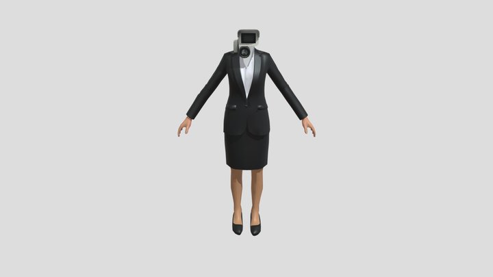 Camera Woman 1.0(textures in zip) 3D Model