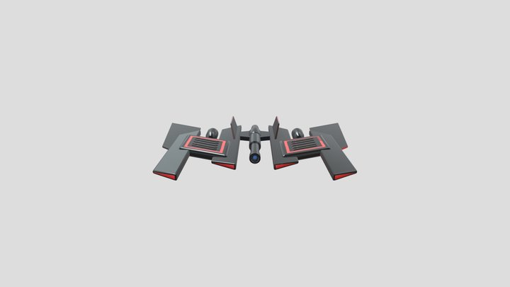 Star Defender 3D Model