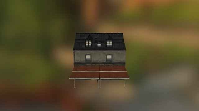 House_Cafe 3D Model