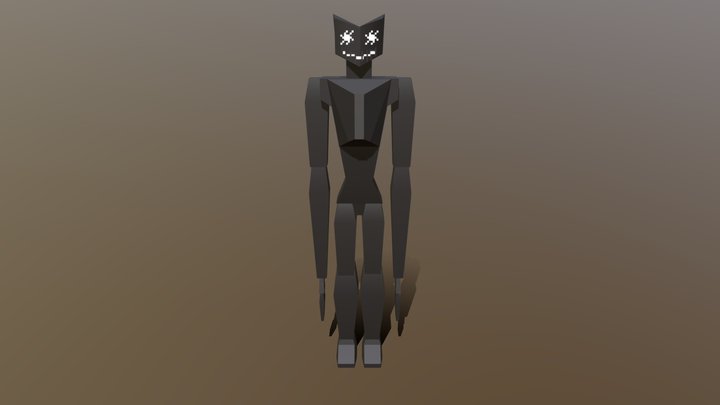 Shadow Beast (Textured) 3D Model