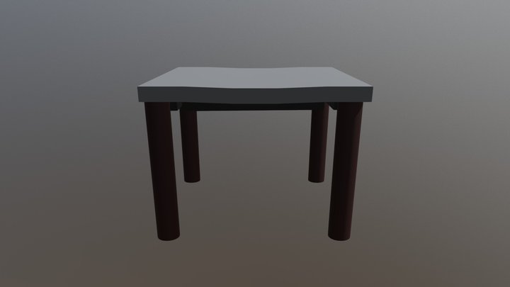 Prop-Table 3D Model