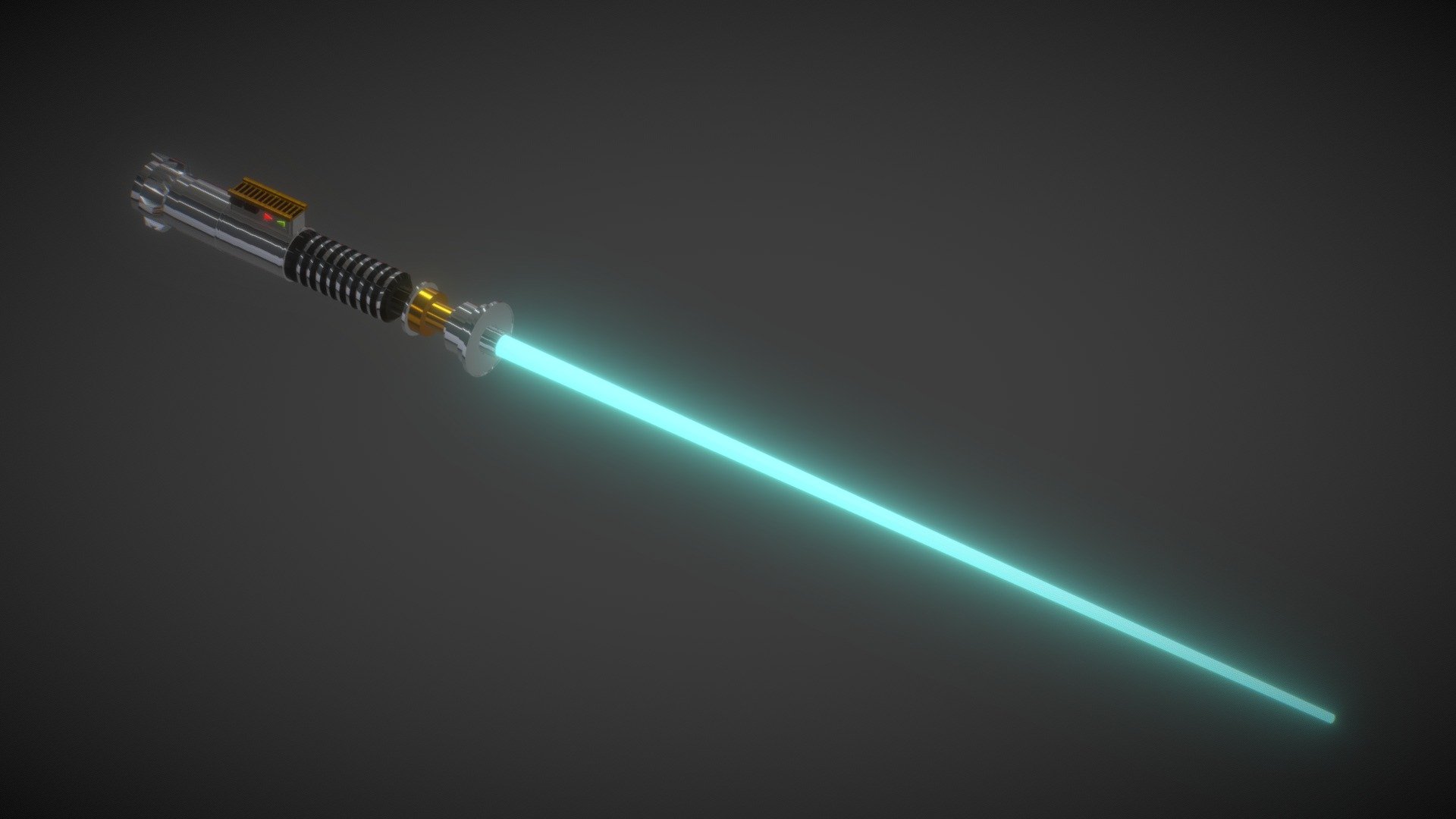 Luke Skywalkers Lightsaber Download Free 3d Model By Itrezez Itrez B4d7815 Sketchfab 5105