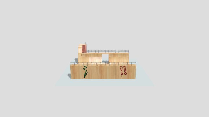 Ramp Texture 3D Model