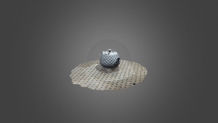 Smithfield Square Utah Teapot Dublin 3D Model