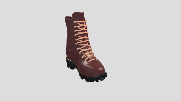 Smokejumper Shoe 3D Model