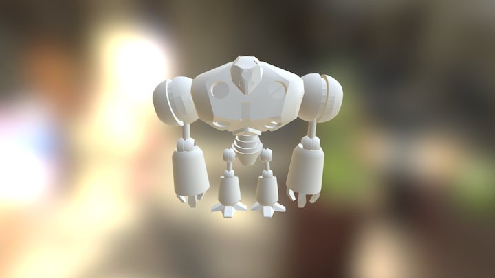 Robot2 Finished 3D Model