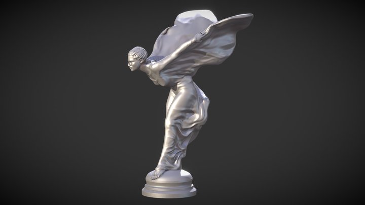 Spirit Of Ecstasy 3D Model