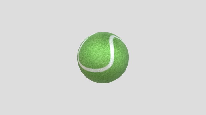 Tennis ball 3D Model