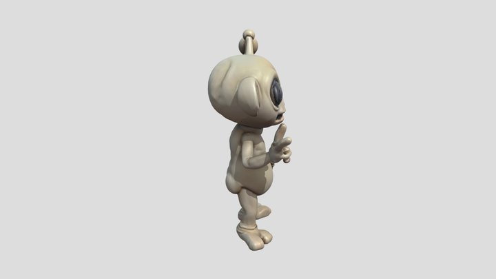[🟠Tripo] Reddit mascot, 3D 🤖 𝗿𝗲𝙨𝙩𝙮𝙡𝙚𝙙