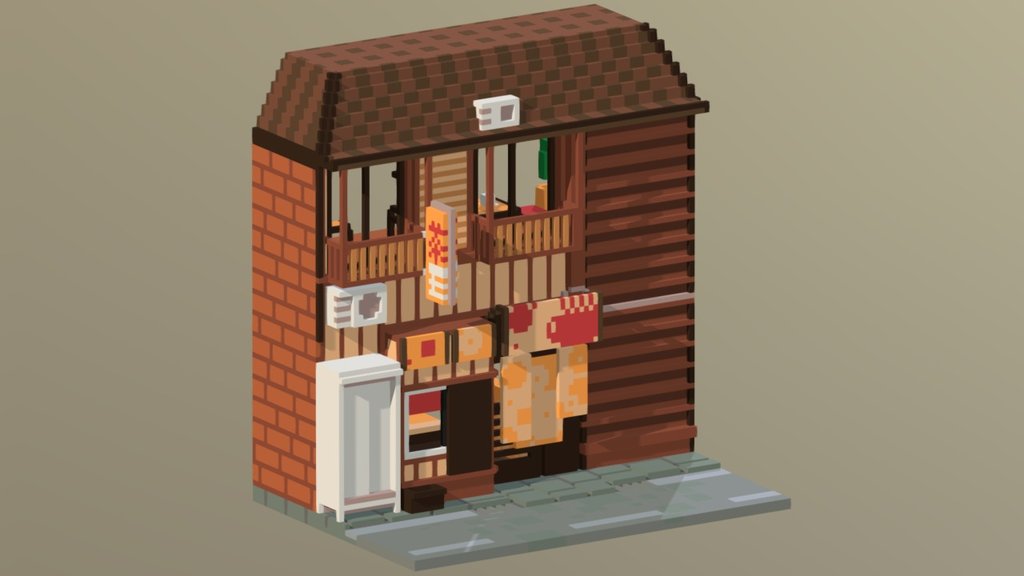 japanese shop housewall